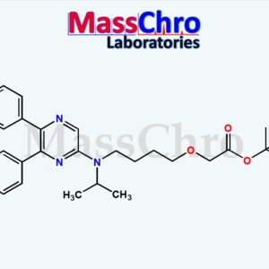 2-{4-[N-(5,6-Diphenylpyrazin-2-yl)-N-isopropylamino]butyloxy}acetic Acid tert-Butyl Ester