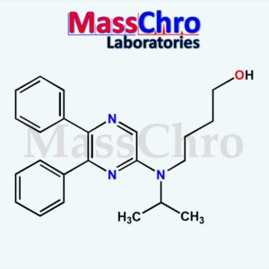 4-((5,6-Diphenylpyrazin-2-yl)(isopropyl)amino)butan-1-ol